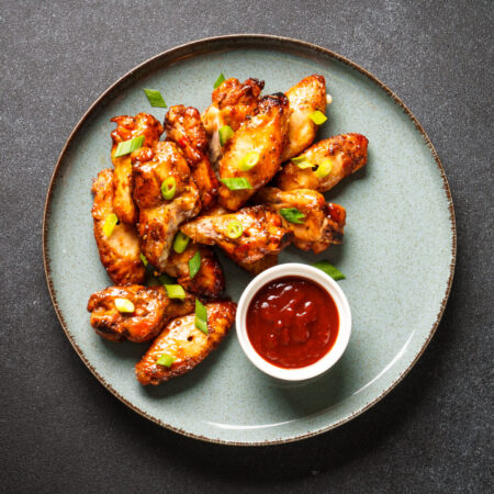 316 Chicken Wings Leicht Pikant 7 Stück